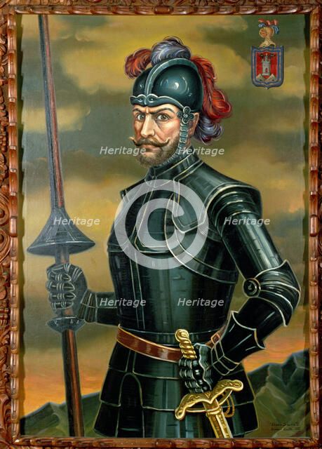 Benalcazar Sebastian (1480-1551), Spanish conqueror.