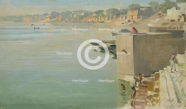 Benares, 1927. Creator: Ernest Stephen Lumsden.