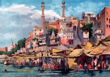 Benares, India, 1857.Artist: William Carpenter