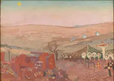 Benay Cemetery, near Saint-Quentin, 1917. Creator: Denis, Maurice (1870-1943)
