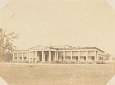 Bengal Artillery Mess House, 1850s. Creator: Unknown