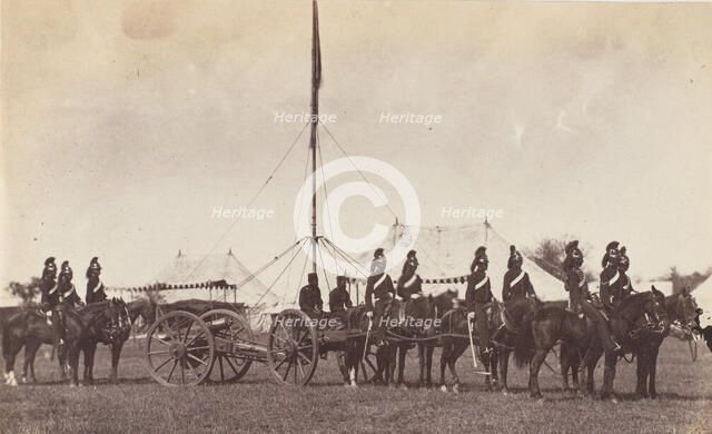 Bengal Horse Artillery,1860, 1860. Creator: Unknown.