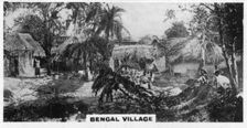 Bengal village, Calcutta, India, c1925