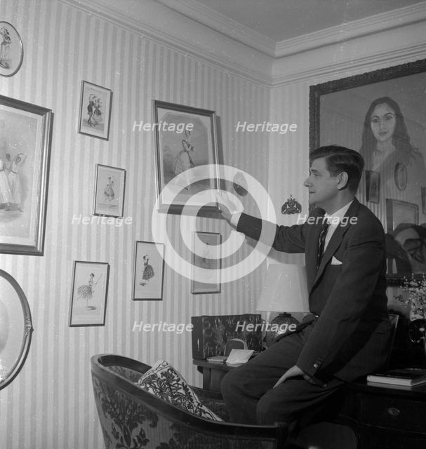 Bengt Häger, founder of the Swedish Dance Museum, Stockholm, Sweden, 1960. Artist: Unknown