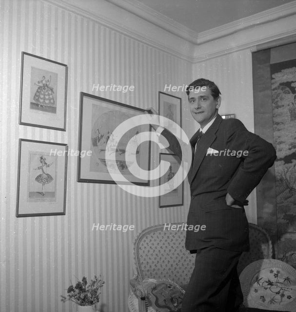 Bengt Häger, founder of the Swedish Dance Museum, Stockholm, Sweden, 1960. Artist: Unknown
