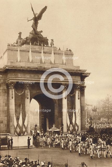 'Beneath the Quadriga', May 12 1937. Creator: Unknown.