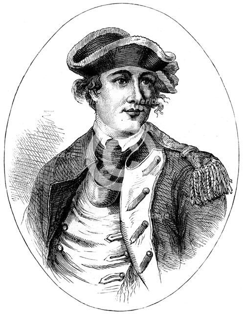 Benedict Arnold, general of the American Revolutionary War, (c1880). Artist: Unknown