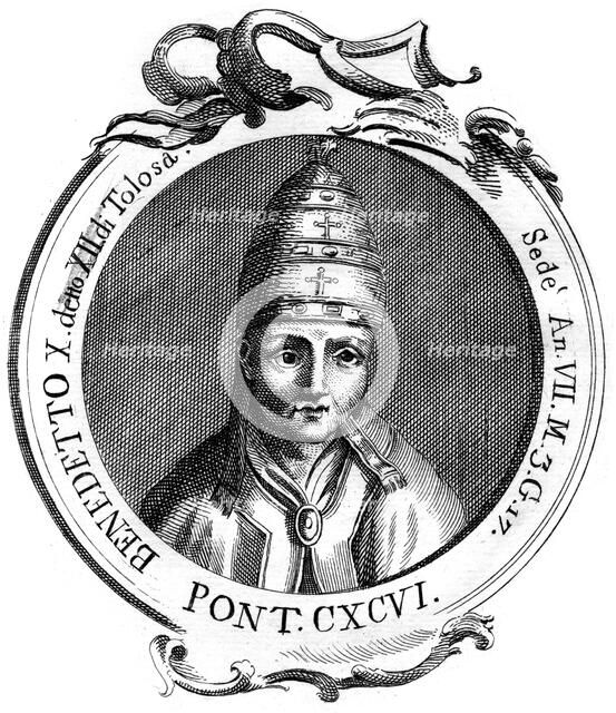 Benedict XII, Pope of the Catholic Church. Artist: Unknown