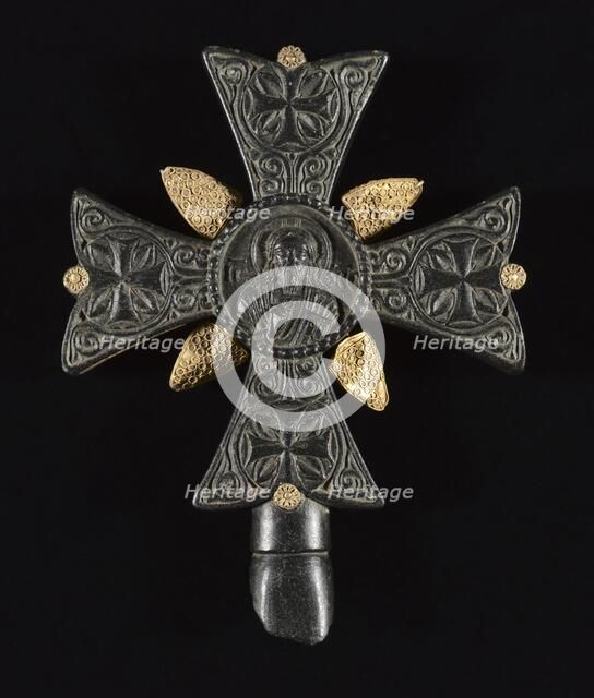 Benediction Cross, 1200s-1400s. Creator: Unknown.