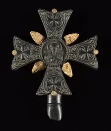 Benediction Cross, 1200s-1400s. Creator: Unknown