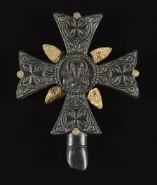 Benediction Cross, 1200s-1400s. Creator: Unknown