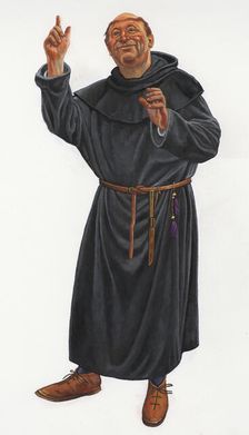 Benedictine Prior, 1280-95, (c1990-2010). Artist: Graham Sumner