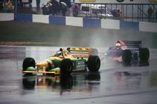 Benetton B193A Michael Schumacher 1993 Euro GP at Donington