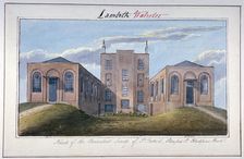 Benevolent Society of St Patrick's building, Stamford Street, Southwark, London, c1825. Artist: G Yates