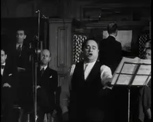 Beniamino Gigli Singing Largo by Handel, 1930s. Creator: British Pathe Ltd