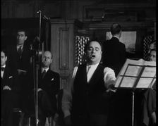 Beniamino Gigli Singing Largo by Handel, 1930s. Creator: British Pathe Ltd