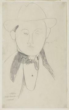 Benito, 1916. Creator: Amadeo Modigliani