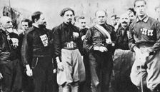 Benito Mussolini (1883-1945) Italian fascist dictator, 1922