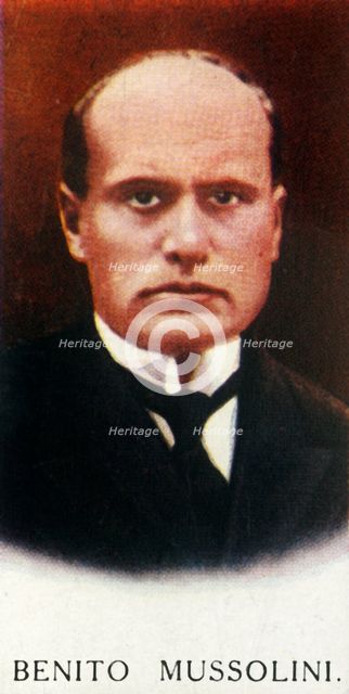 'Benito Mussolini', 1927. Creator: Unknown.