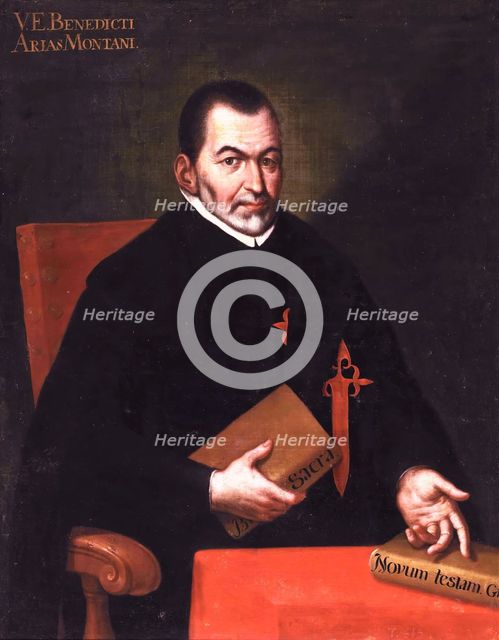 Benito Arias Montano, 17th century. Creator: Unknown.