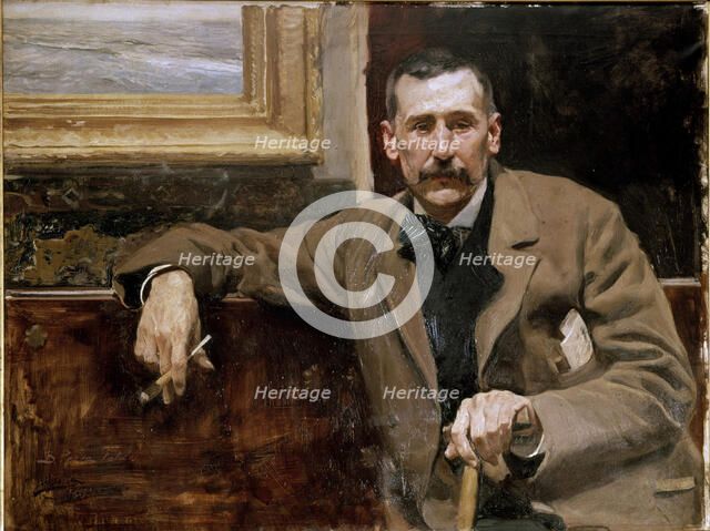 Benito Pérez Galdós (1843-1920), Spanish writer.