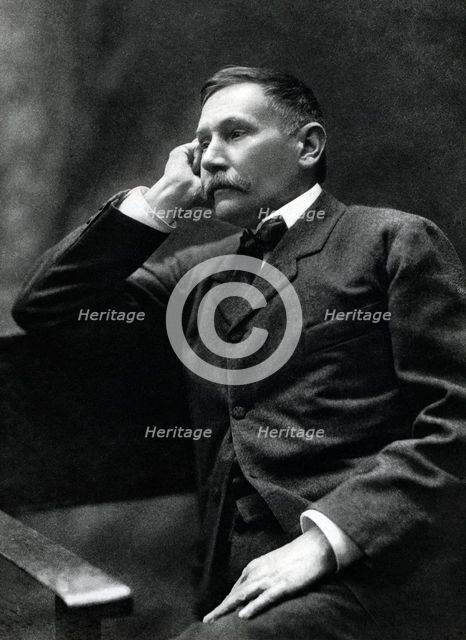 Benito Perez-Galdos (Canary Islands, 1846-Madrid, 1920), Spanish novelist, writer, playwright and…