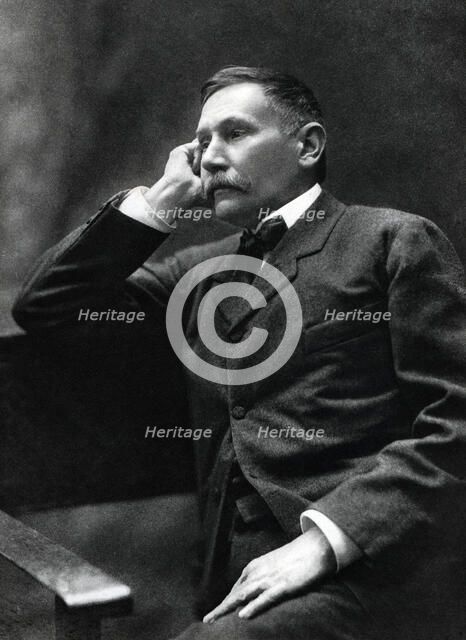 Benito Perez-Galdos (Canary Islands, 1846-Madrid, 1920), Spanish novelist, writer, playwright and…