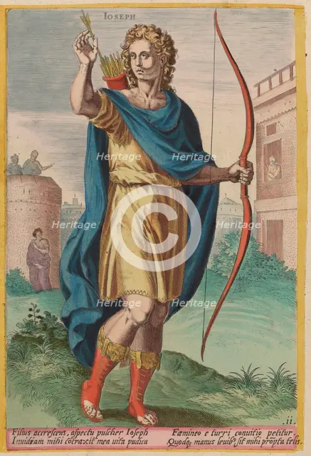 Benjamin, c. 1585. Creator: Johann Sadeler I.