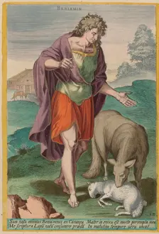 Benjamin, c. 1585. Creator: Johann Sadeler I