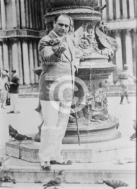 Benjamin Gigli in Venice, between and c1915 and c1920. Creator: Bain News Service.
