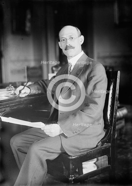Benjamin Davis, Sec. Bryan, 1913. Creator: Harris & Ewing.