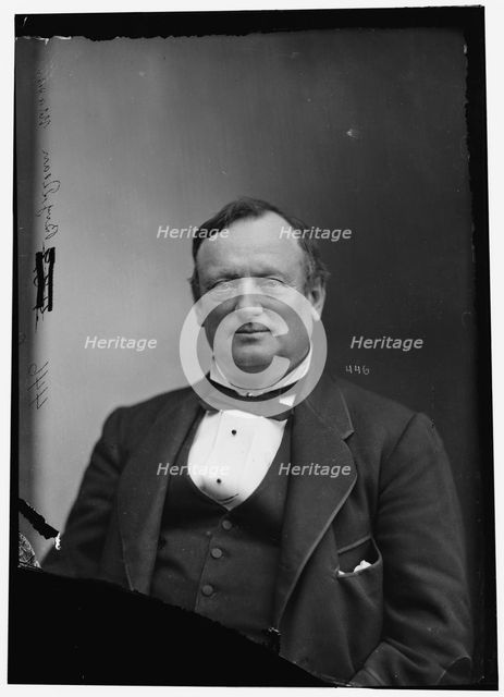 Benjamin Dean of Massachusetts, between 1870 and 1880. Creator: Unknown.