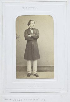 Benjamin Disraeli, 1860-69. Creator: William Edward Kilburn