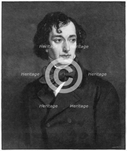 Benjamin Disraeli (1804-1881), prime minister of Great Britain and 1st Earl of Beaconsfield, 1892. Creator: R Taylor.