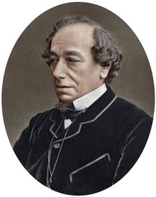 Benjamin Disraeli, Earl of Beaconsfield, British Conservative Prime Minister, 1881.Artist: Lock & Whitfield