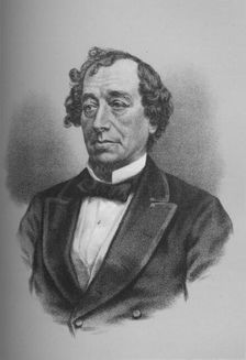 Benjamin Disraeli, Earl of Beaconsfield, British statesman, c1868 (1936)