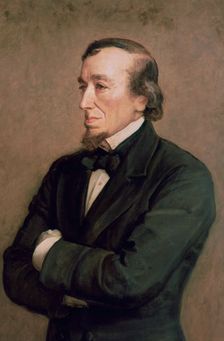 Benjamin Disraeli, Earl of Beaconsfield (detail), 1881. Artist: John Everett Millais