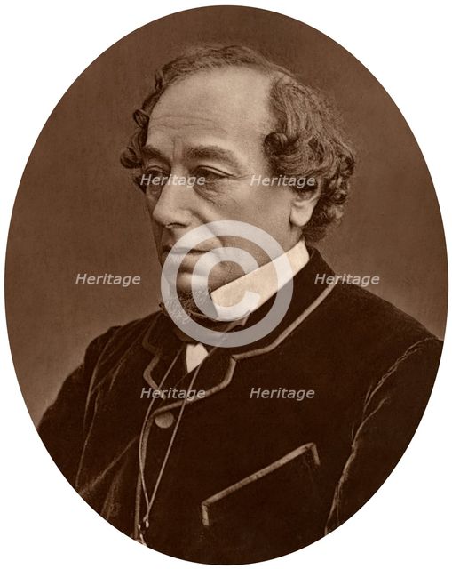 Benjamin Disraeli, Earl of Beaconsfield, Prime Minister, 1881. Artist: Unknown
