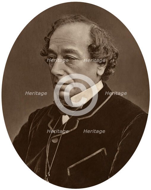 Benjamin Disraeli, Earl of Beaconsfield, Prime Minister, 1881. Artist: Unknown