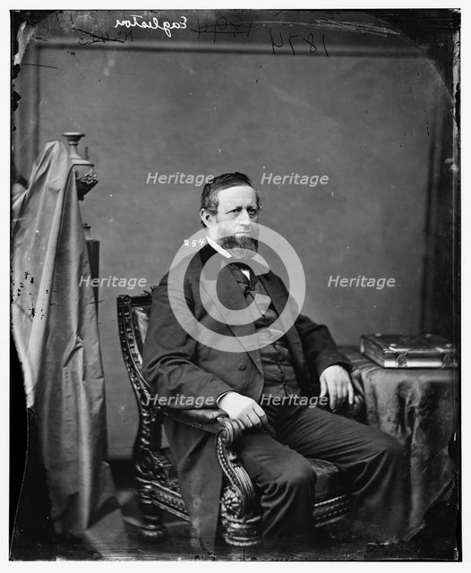 Benjamin Eggleston of Ohio, between 1860 and 1875. Creator: Unknown.