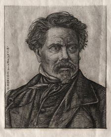 Benjamin Fillon, Man of Letters, 1862. Creator: Charles Meryon (French, 1821-1868)