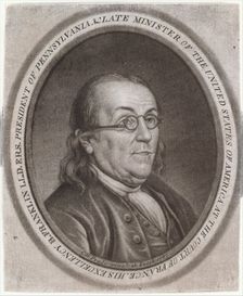 Benjamin Franklin, 1787. Creator: Charles Willson Peale