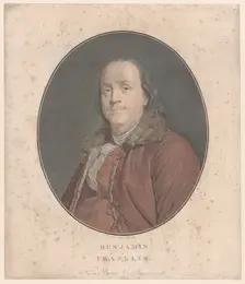 Benjamin Franklin, 1789. Creator: Jean Francois Janinet