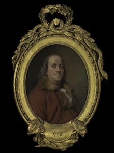 Benjamin Franklin (1706-1790), 1778. Creator: Joseph Siffred Duplessis