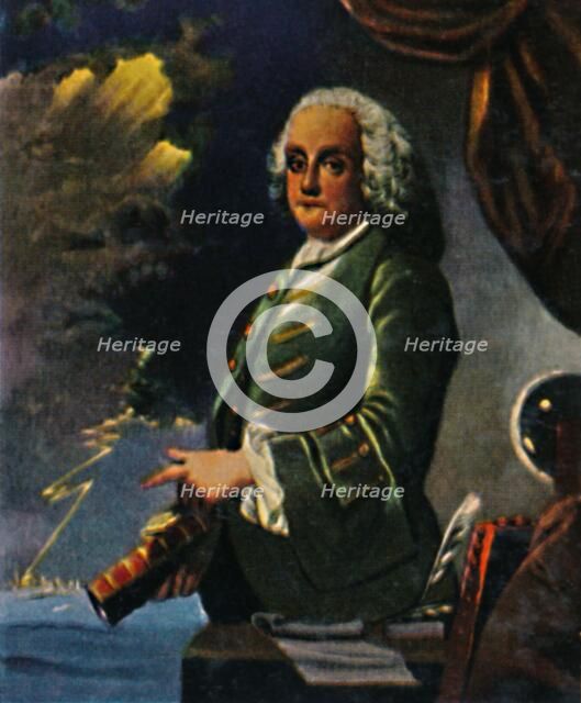 'Benjamin Franklin 1706-1790', 1934. Creator: Unknown.