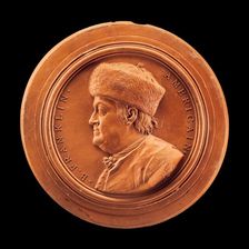 Benjamin Franklin, 1706-1790, Diplomat and Statesman, 1777. Creator: Giovanni Battista Nini