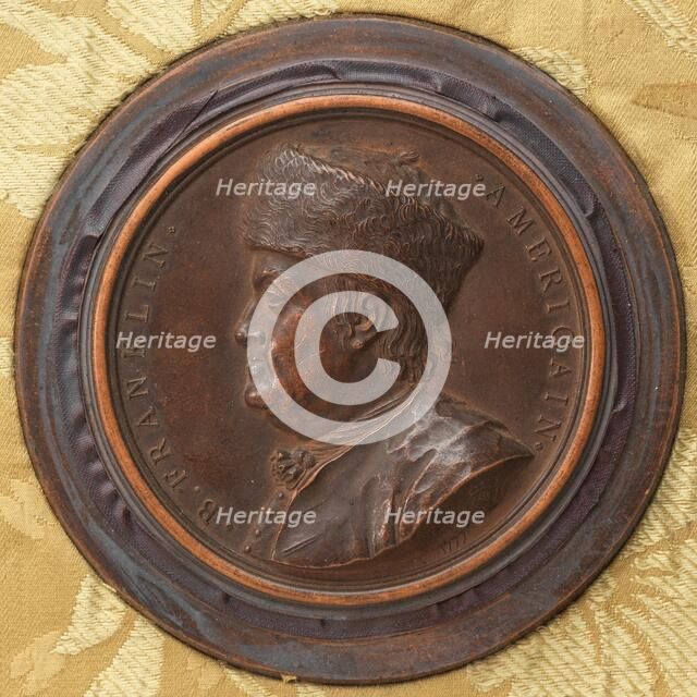 Benjamin Franklin, 1706-1790, Diplomat and Statesman, model 1777. Creator: Giovanni Battista Nini.