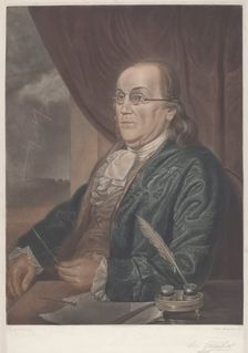 Benjamin Franklin, 1901. Creator: Max Rosenthal
