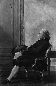 Benjamin Franklin, ca. 1876. Creator: William P. Babcock