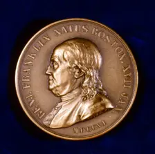 Benjamin Franklin, American scientist, inventor and statesman, 1806 Creator: Unknown